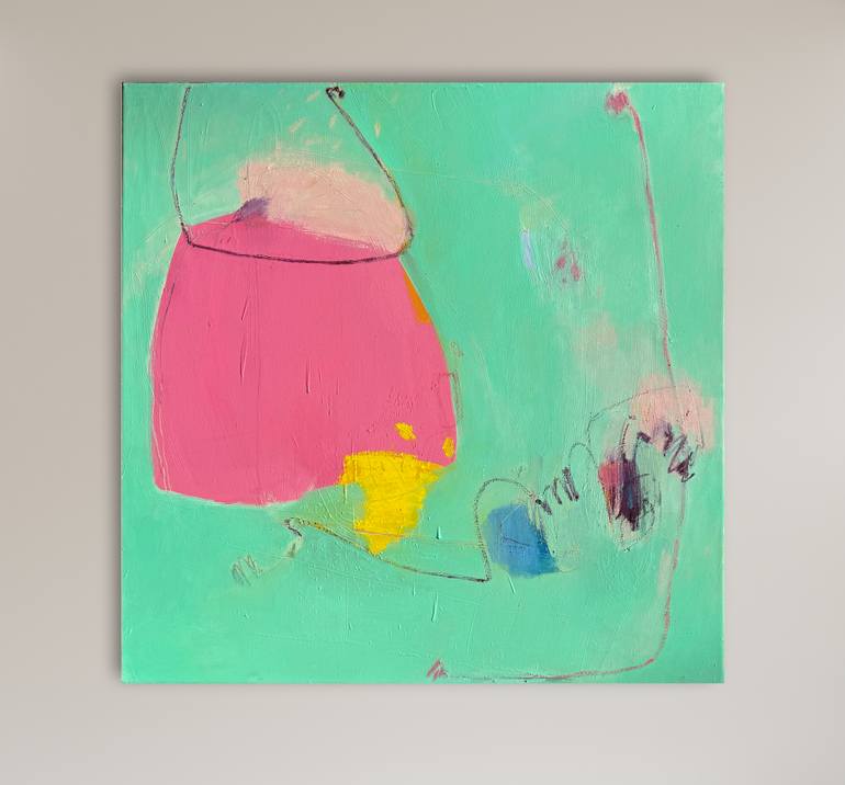 Original Abstract Expressionism Abstract Painting by Lenta Markevich
