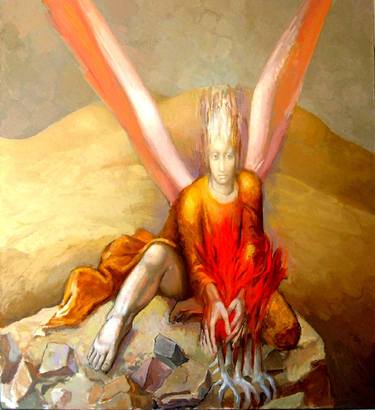 Original Religious Painting by  ArtLondon  dot com