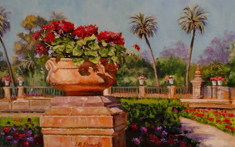 Print of Realism Floral Paintings by Jose Blanco