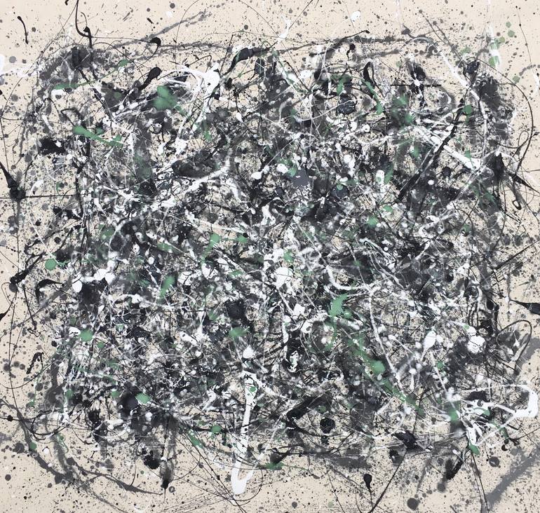 No.27 2017 by Robert James Miskines II Original Painting by robert miskines