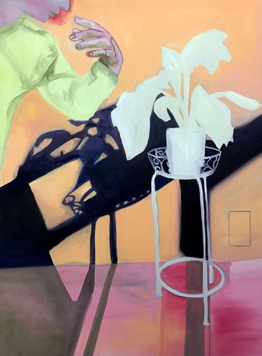 Original Expressionism Still Life Paintings by Erin Cross