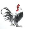 Rooster Painting by Kalpa MacLachlan | Saatchi Art