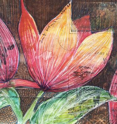 Print of Floral Paintings by Janet Howell