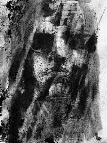 Original Documentary People Drawing by Simon Gilchrist