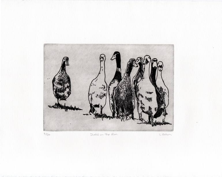 Original Animal Printmaking by Lydie Paton