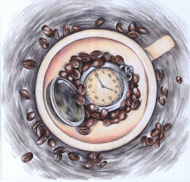 Print of Illustration Time Drawings by Mariia Kryshtal