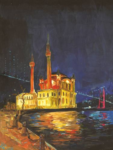 Night in Ortakoy thumb