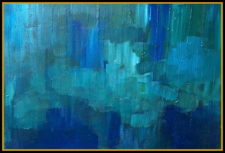 Original Conceptual Abstract Painting by Tony Davie