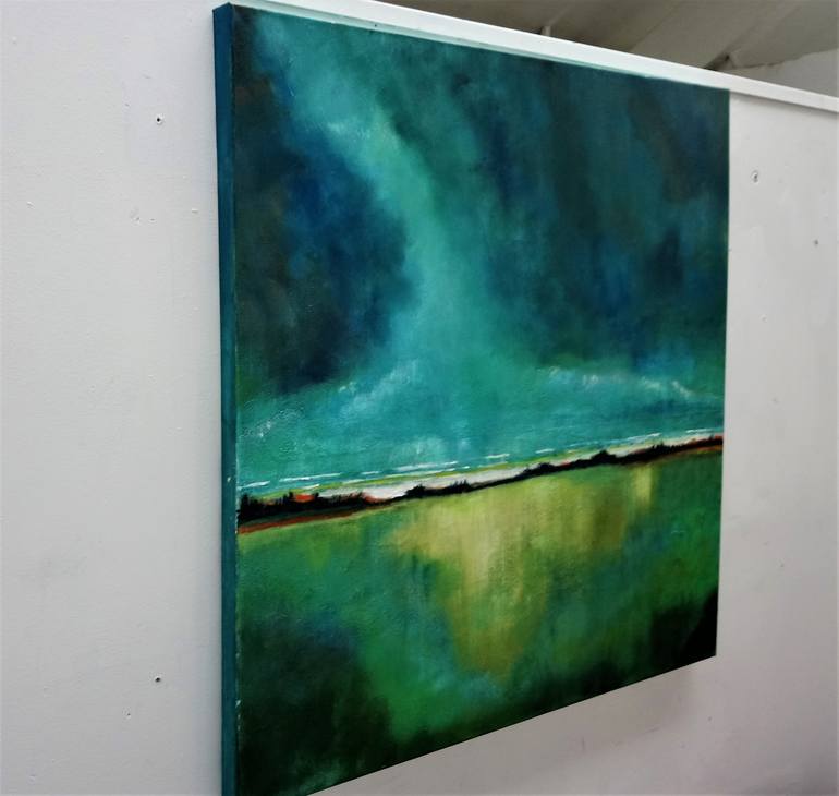 Original Abstract Landscape Painting by Tony Davie