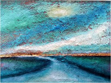 Print of Abstract Seascape Paintings by Tony Davie