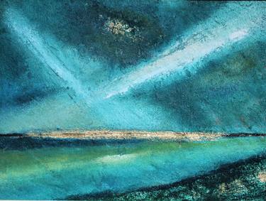 Original Abstract Seascape Painting by Tony Davie