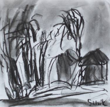 Print of Expressionism Travel Drawings by Anna Sadzik