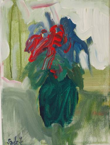 Print of Expressionism Floral Paintings by Anna Sadzik