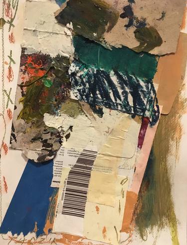 Print of Abstract Expressionism Abstract Collage by Anna Sadzik