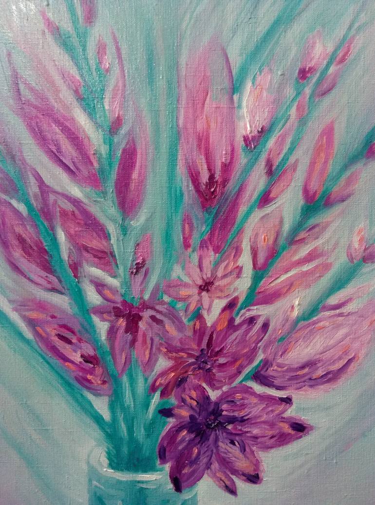 Original Impressionism Floral Painting by Tanya Bilous
