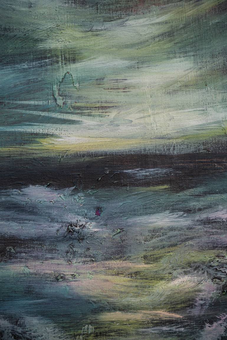 Original Abstract Expressionism Abstract Painting by Tanya Bilous
