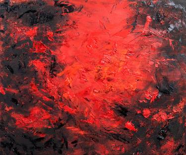 Original Abstract Expressionism Abstract Paintings by Tanya Bilous