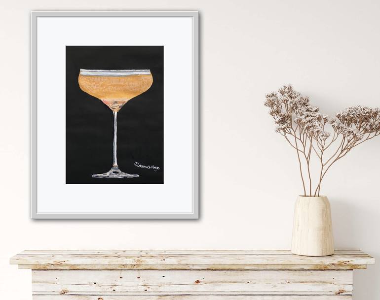 Original Food & Drink Painting by jane Larsen-Collinge