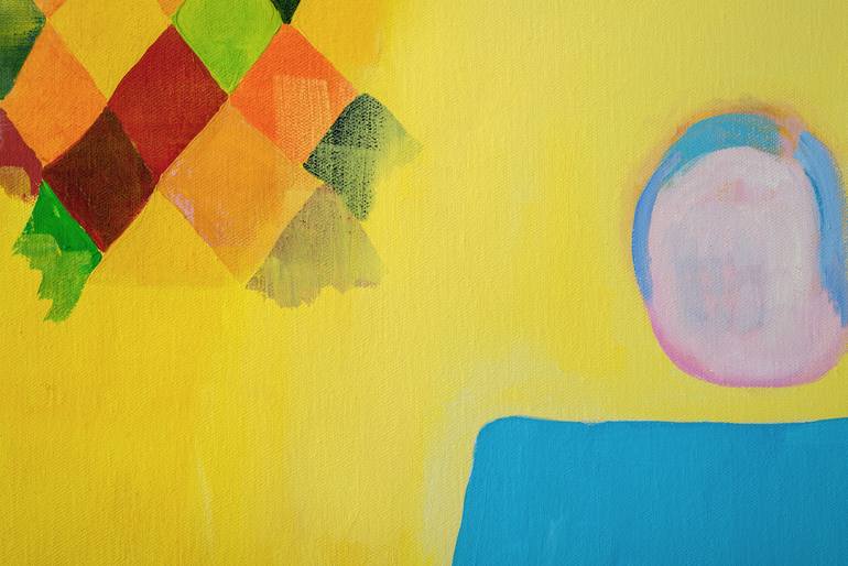 Original Figurative Abstract Painting by Nadra Jacob 