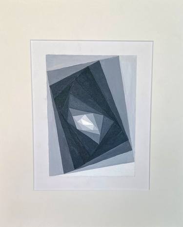 Original Abstract Geometric Paintings by Nadra Jacob