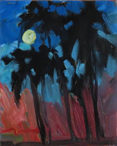 Tree Silhouette Paintings For Sale Saatchi Art