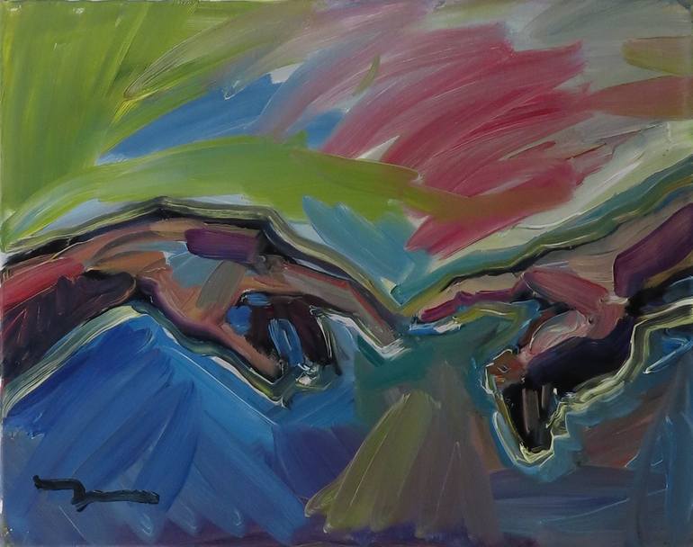 Jose Trujillo Large Oil Painting 16x20 Modern Impressionist Creation of ...