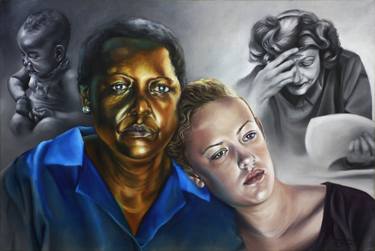 Print of Fine Art Portrait Paintings by Dalene McIntosh