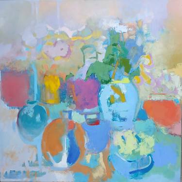 Abstract Still life. Pale Blue thumb