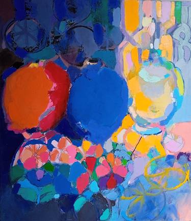 Original Still Life Paintings by Elena Shraibman