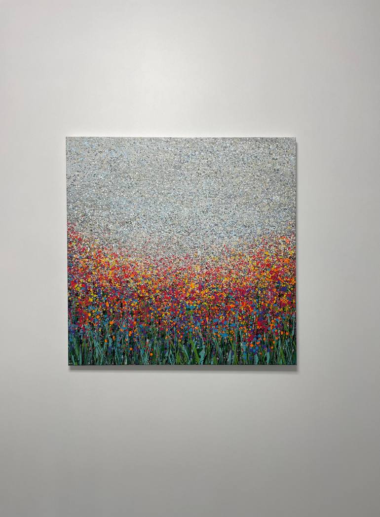 Original Abstract Expressionism Abstract Painting by Ivan Didovodiuk