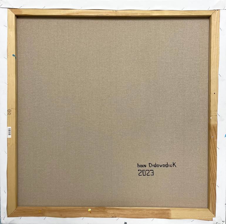 Original Abstract Expressionism Abstract Painting by Ivan Didovodiuk