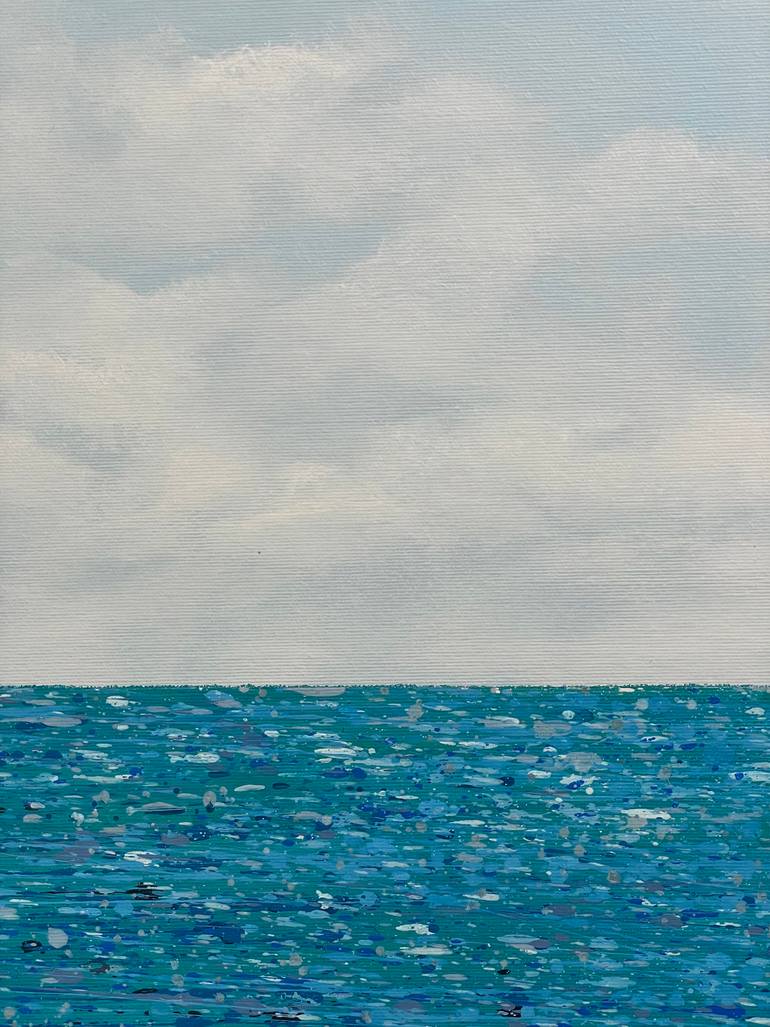 Original Abstract Seascape Painting by Ivan Didovodiuk