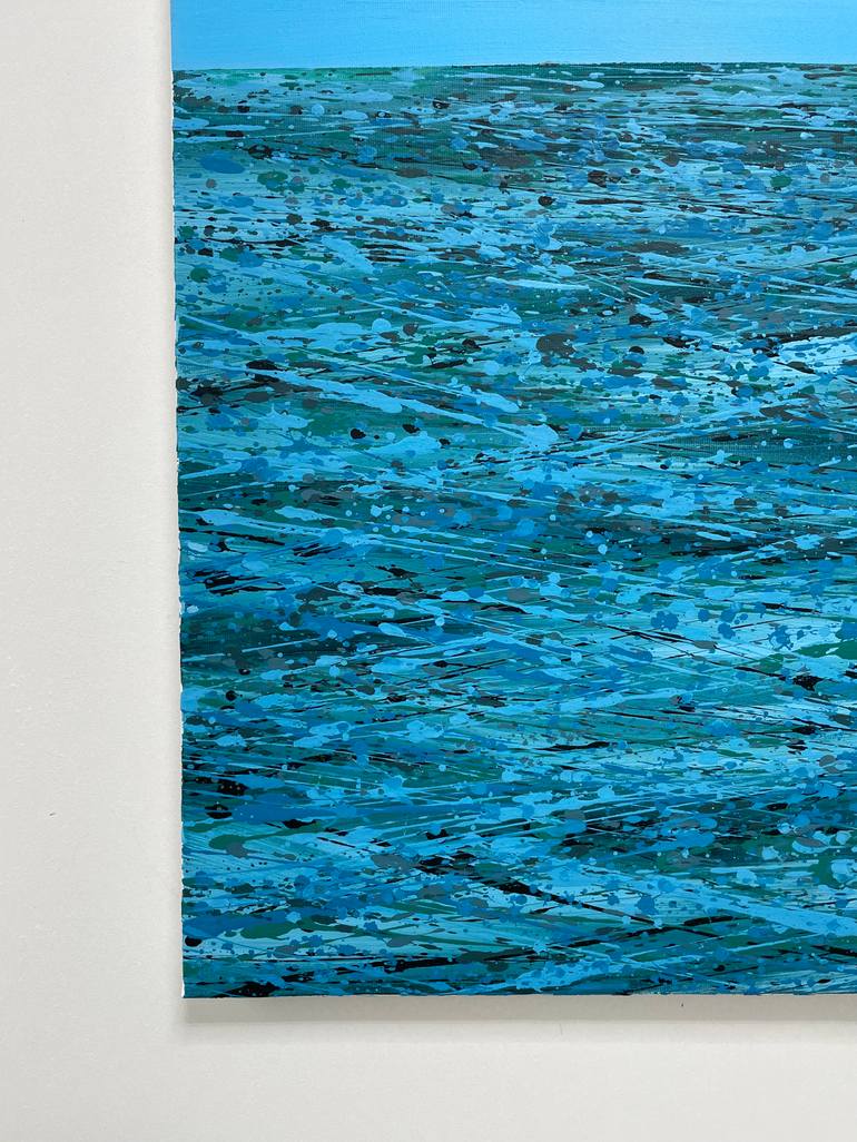 Original Abstract Seascape Painting by Ivan Didovodiuk