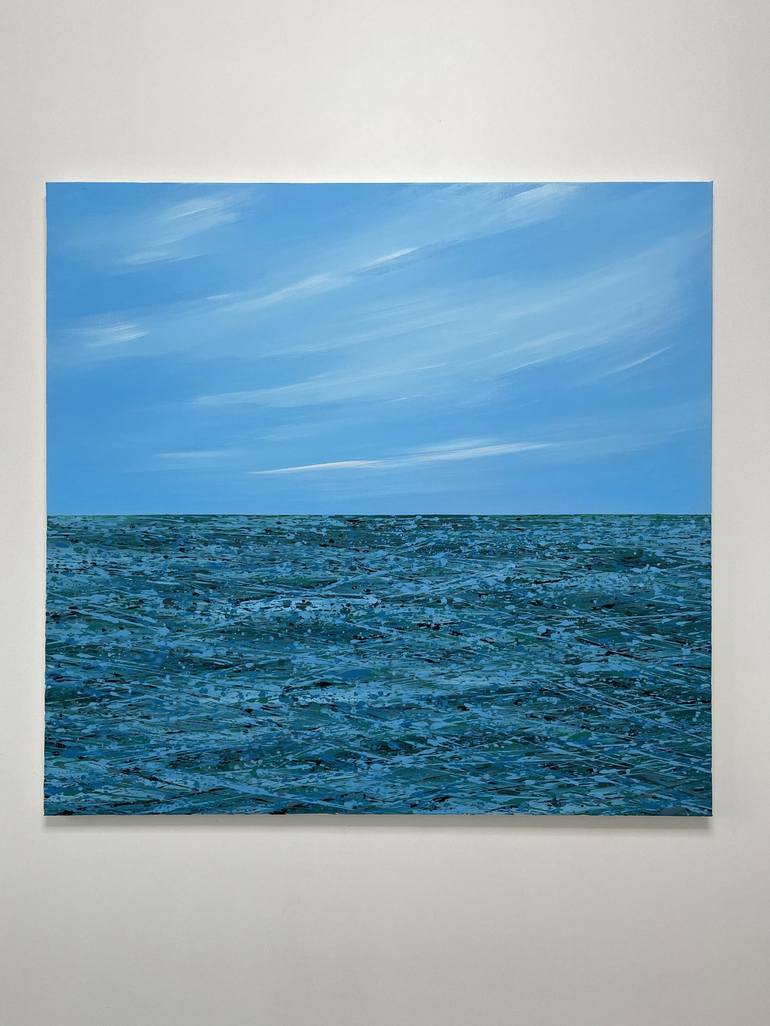 Original Abstract Seascape Painting by Ivan Didovodiuk