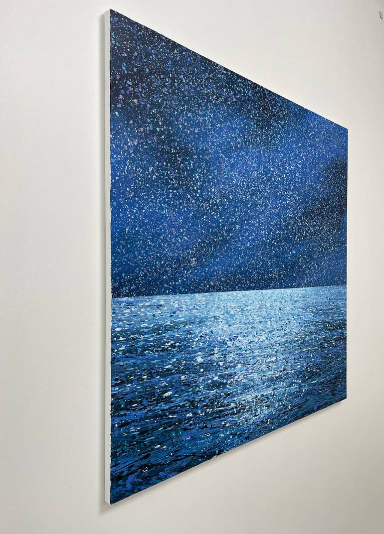 Original Abstract Seascape Painting by Ivan Didovodiuk