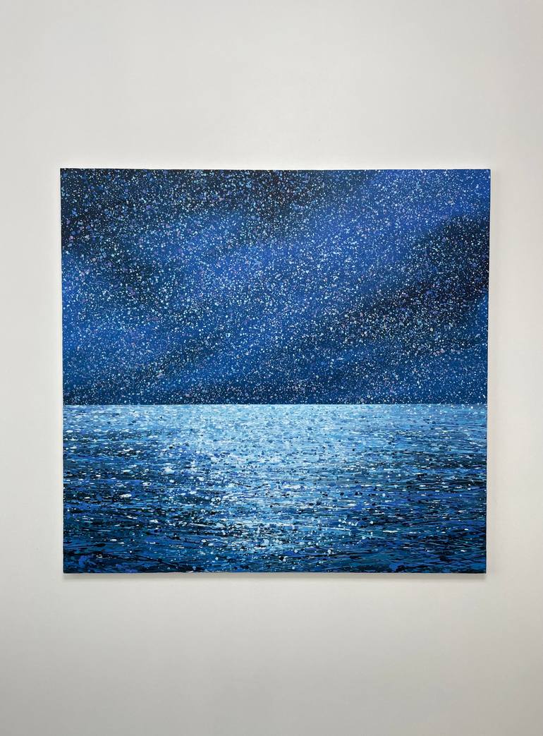 Original Abstract Seascape Painting by Ivan Didovodiuk