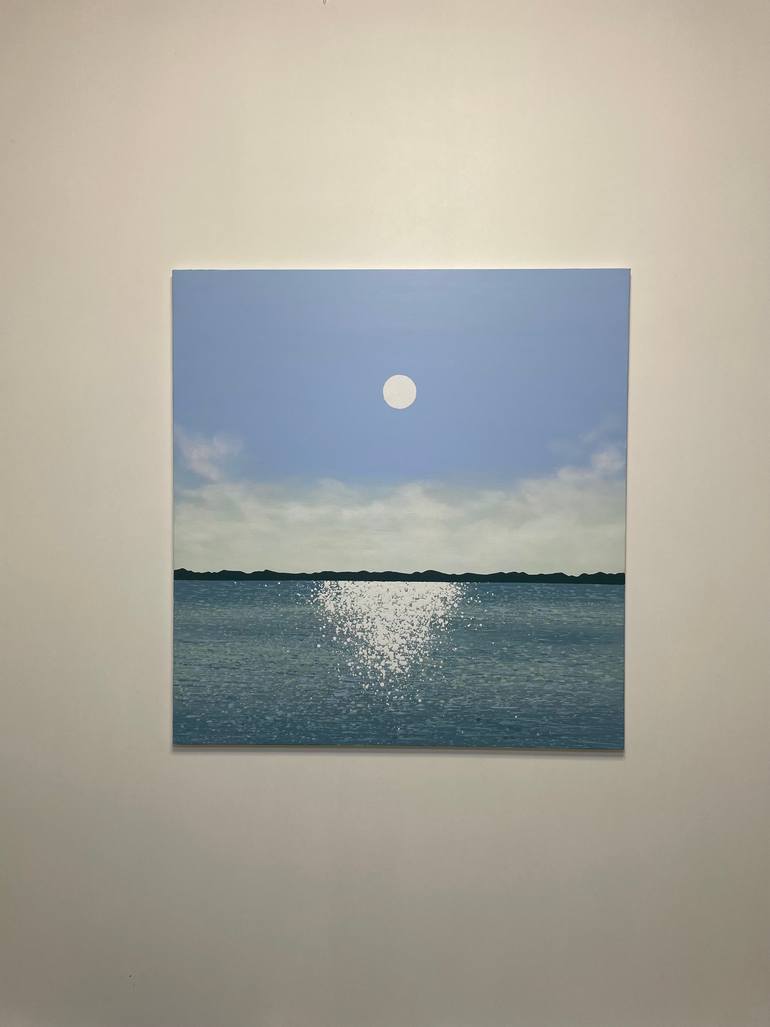 Original Abstract Seascape Painting by Ivan Didovodiuk