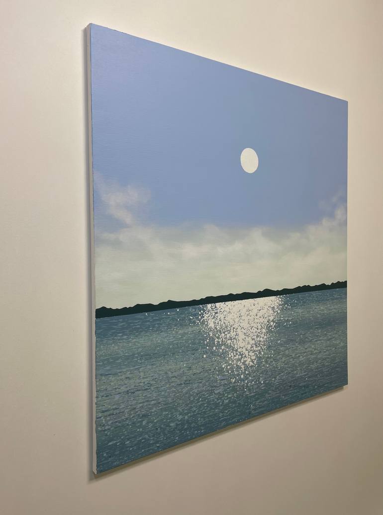Original Abstract Seascape Painting by Ivan Didovodiuk