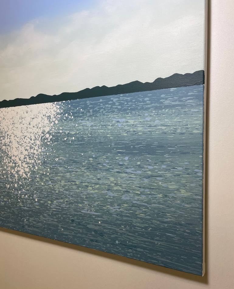 Original Abstract Seascape Painting by Ivan Didovodiuk
