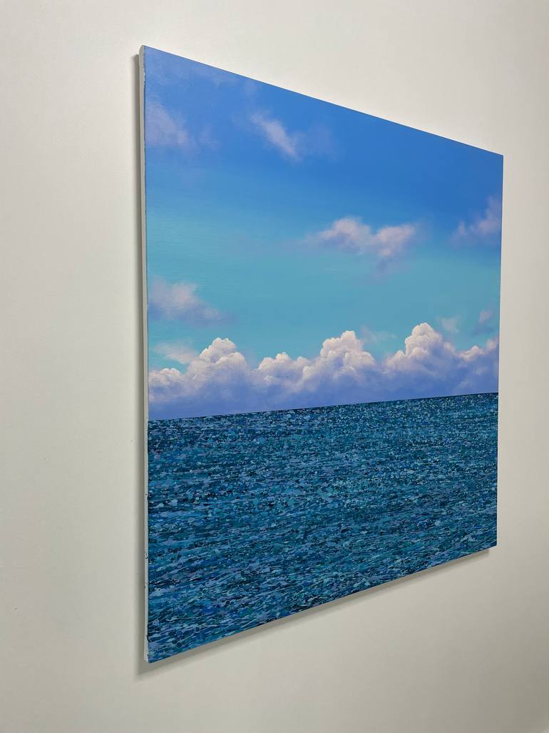 Original Abstract Seascape Painting by Ivan Didovodiuk