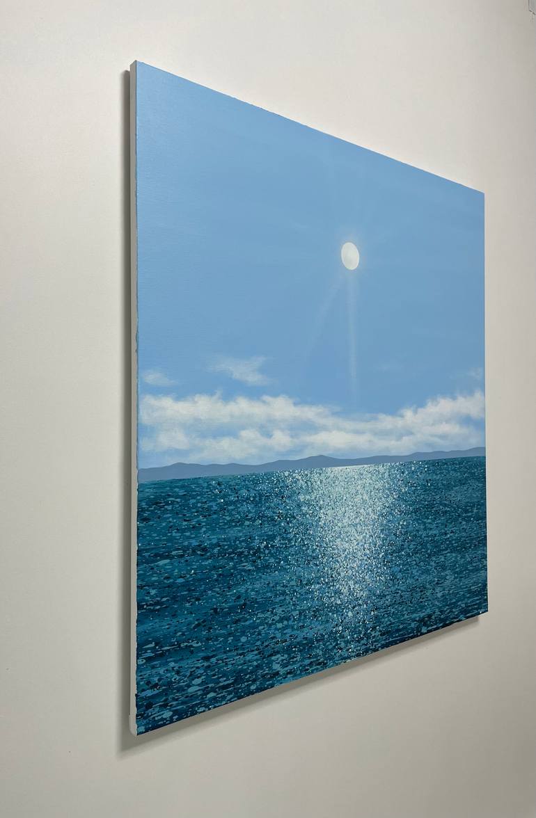 Original Abstract Seascape Painting by Ivan Didovodiuk
