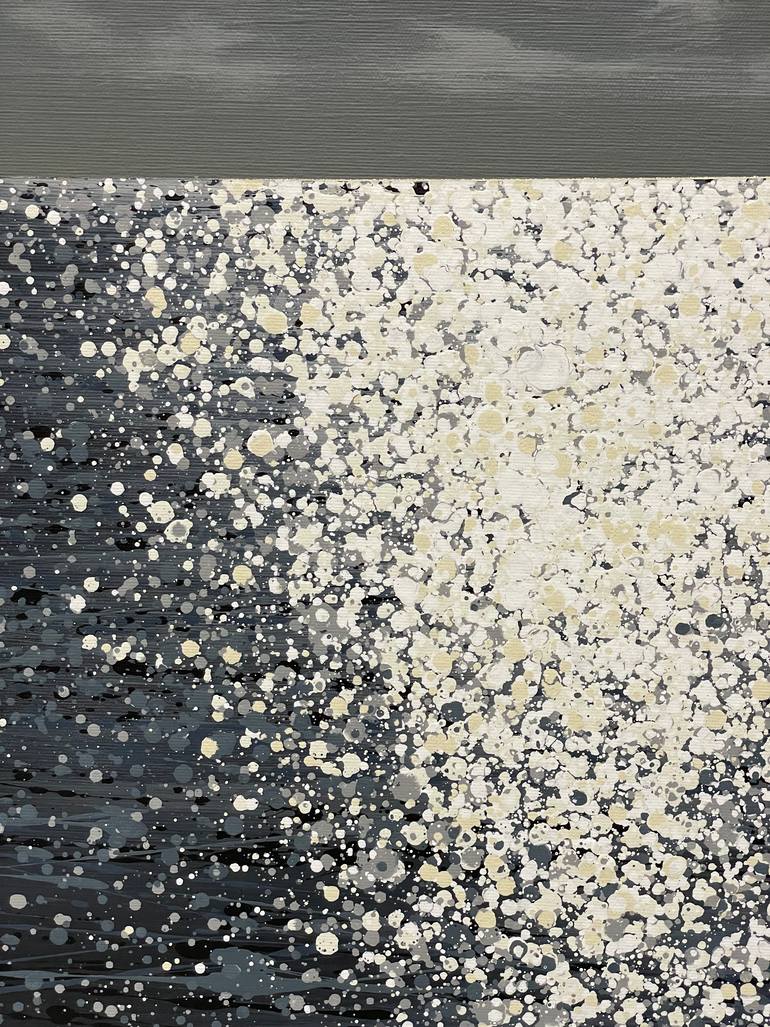 Original Abstract Seascape Painting by Ivan Didovodiuk