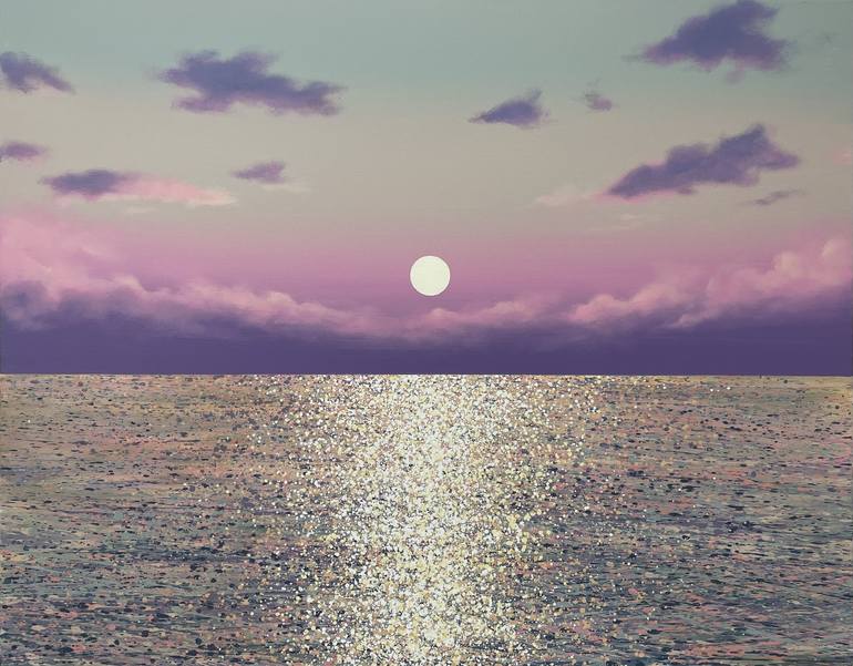 Print of Abstract Seascape Paintings by Ivan Didovodiuk