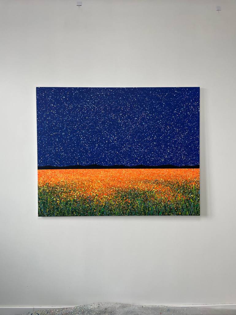 Original Abstract Expressionism Abstract Painting by Ivan Didovodiuk