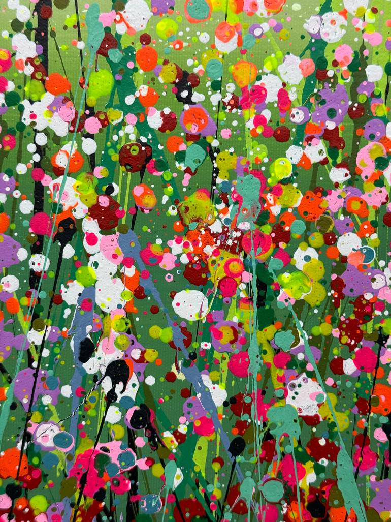 Original Abstract Expressionism Abstract Painting by Ivan Didovodiuk