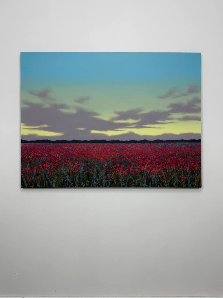 Original Abstract Landscape Painting by Ivan Didovodiuk
