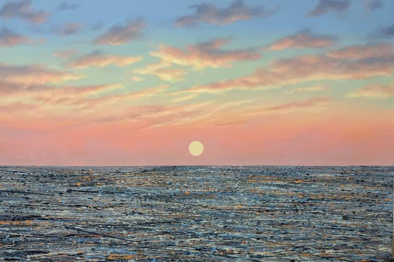 Print of Abstract Seascape Paintings by Ivan Didovodiuk