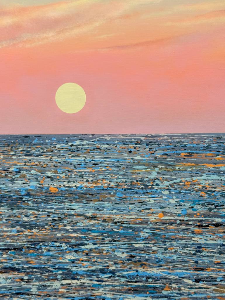Original Abstract Seascape Painting by Ivan Didovodiuk