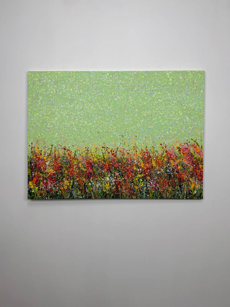 Original Abstract Landscape Painting by Ivan Didovodiuk