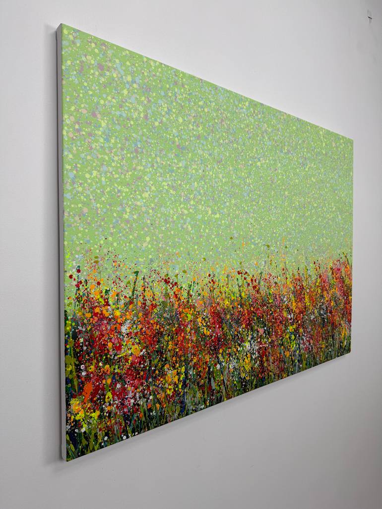 Original Abstract Landscape Painting by Ivan Didovodiuk